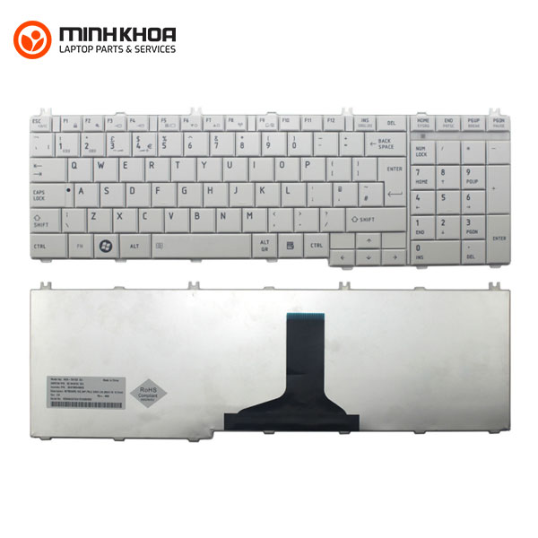 Bàn phím laptop Toshiba L650 L655 L670 L675 L750