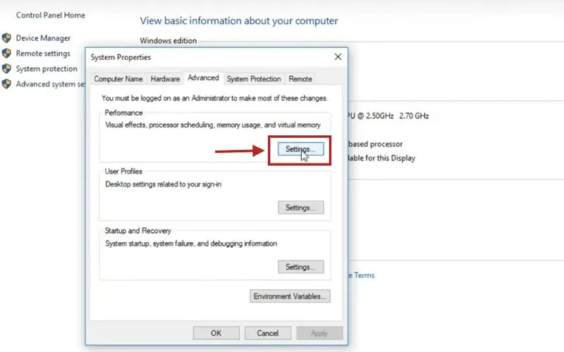 Cach tang Vram win 10 8
