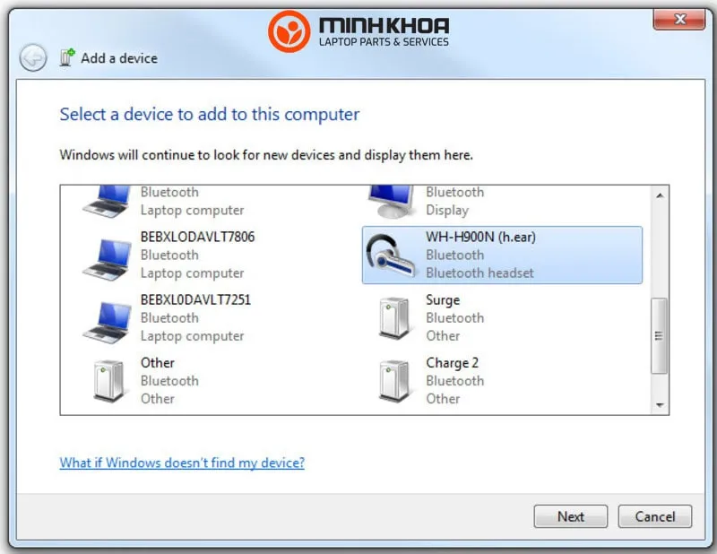 Cai bluetooth cho win 7 10