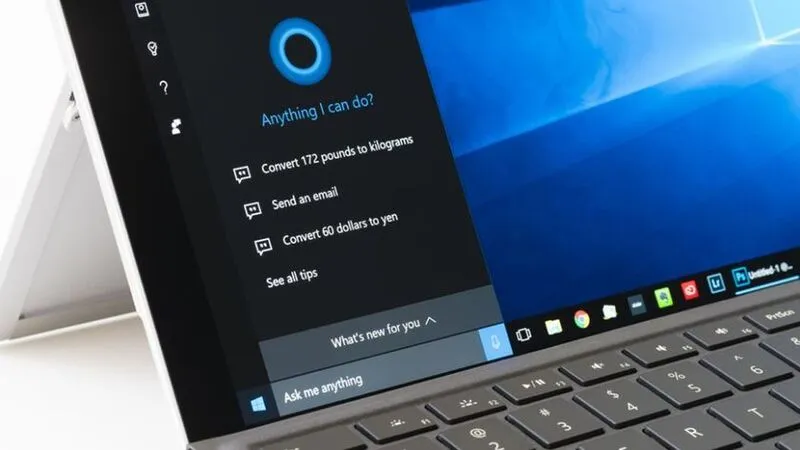 Xoa Cortana tren win 10 2 1
