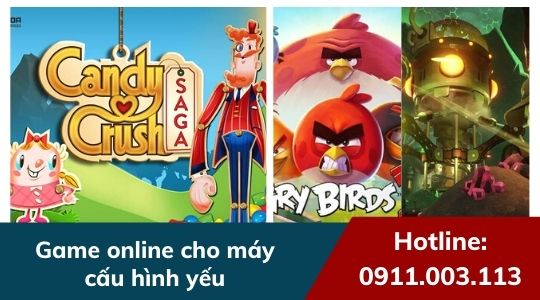 game online hay cho may cau hinh yeu