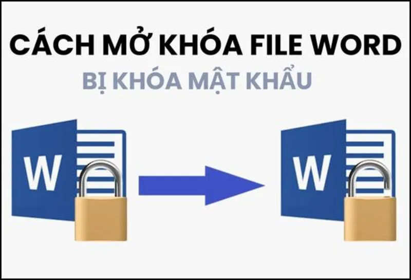 Mo file word bi khoa 10
