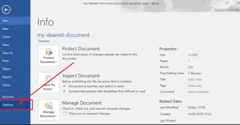 Mo file word bi khoa 17