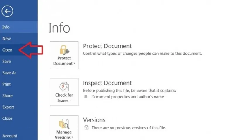 Mo file word bi khoa 25