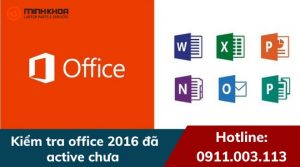 kiem tra office 2016 da active chua