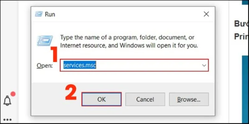 Windows cannot connect to the printer 3