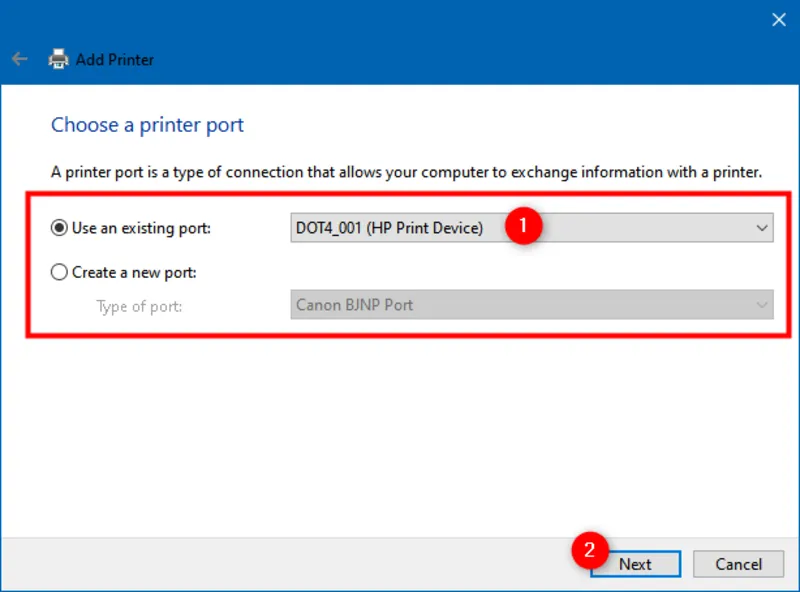 Windows cannot connect to the printer 5