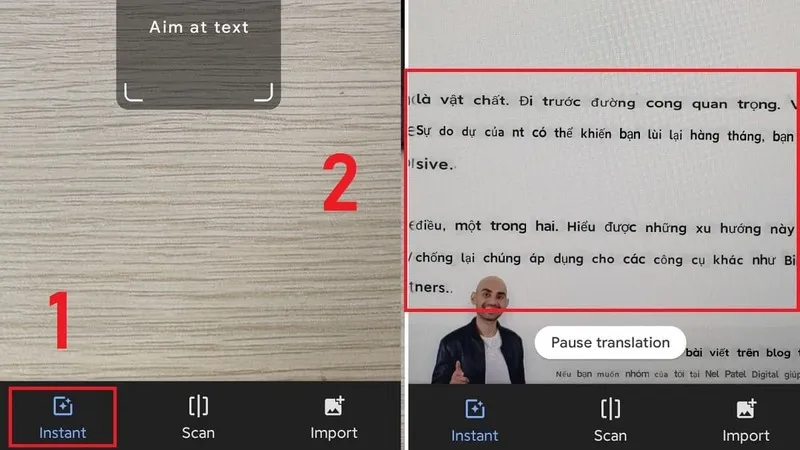 5 cách dịch hình ảnh trên máy tính đơn giản và chính xác nhất 22 Dich bang hinh anh tren may tinh 1