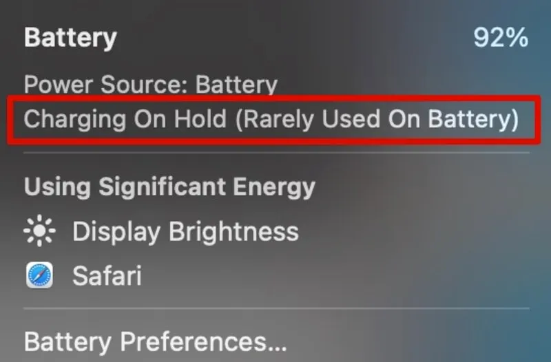 Loi Consider replacing your battery 3 1