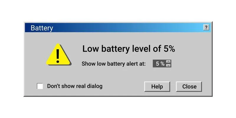 Loi Consider replacing your battery 6 1