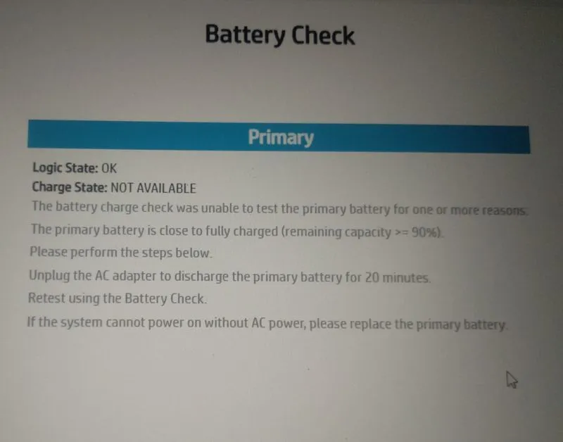 Loi Consider replacing your battery 9