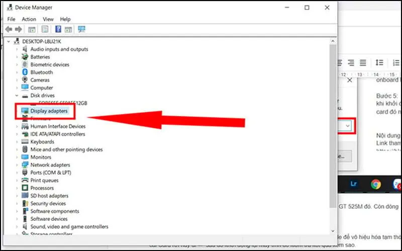 Man hinh laptop bi nhieu 15