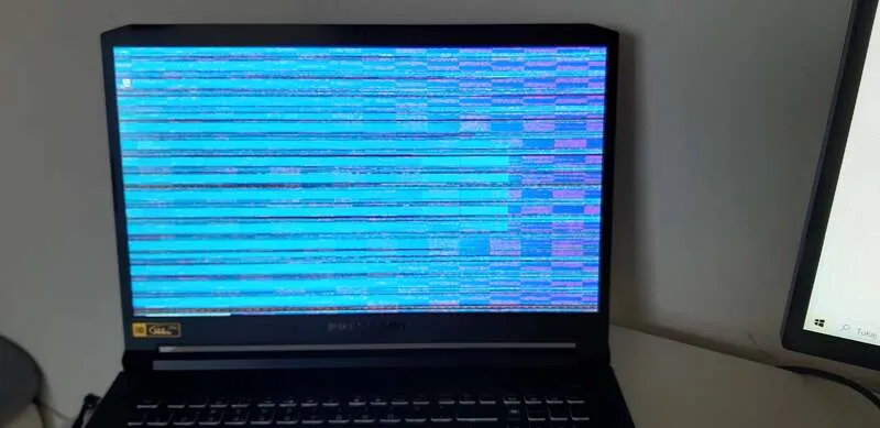 Man hinh laptop bi nhieu 9