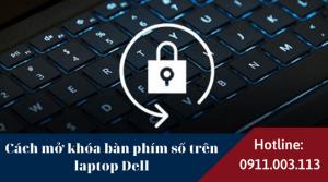 Cach mo khoa ban phim so tren laptop dell 1