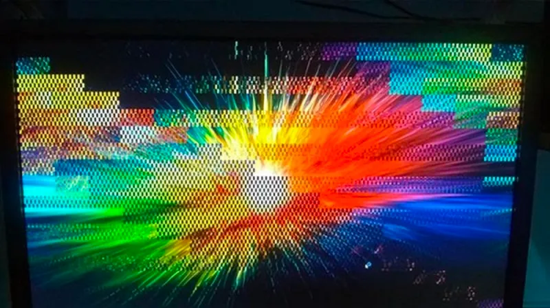 Hỏng card màn hình 14