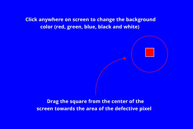 Khác phục diẻm chét màn hình laptop 24