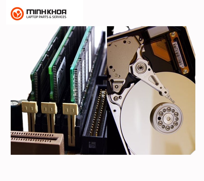 Ram và Ổ cứng laptop