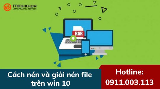 cách giải nén file win 10