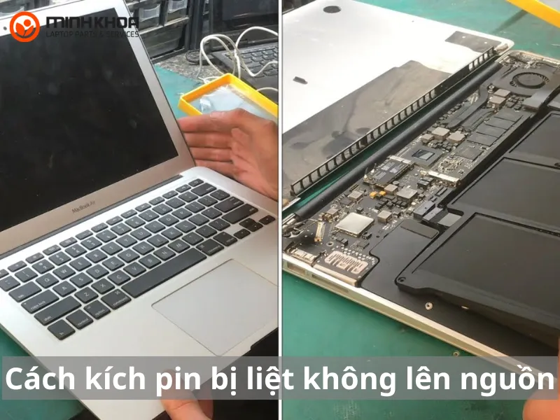 Cách kích pin bị liệt không lên nguồn