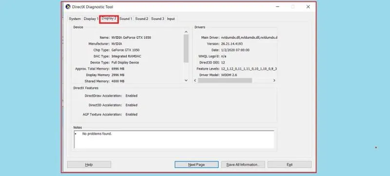 Cach nhan biet card man hinh laptop bi hu hai 15