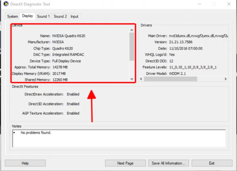 Cach nhan biet card man hinh laptop bi hu hai 21