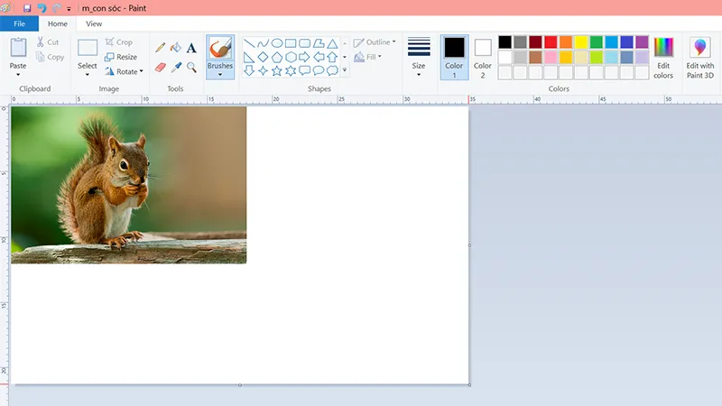 Cat anh trong paint 2