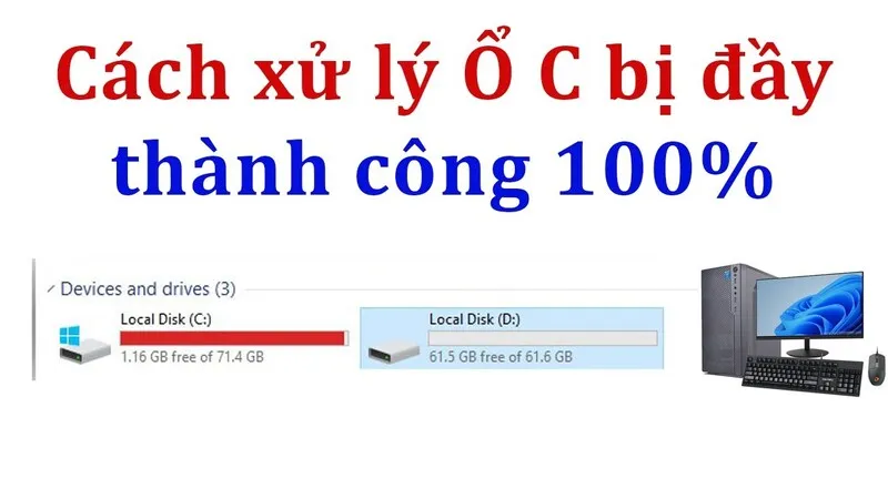 Khac phuc o C bi day win 7 10 1