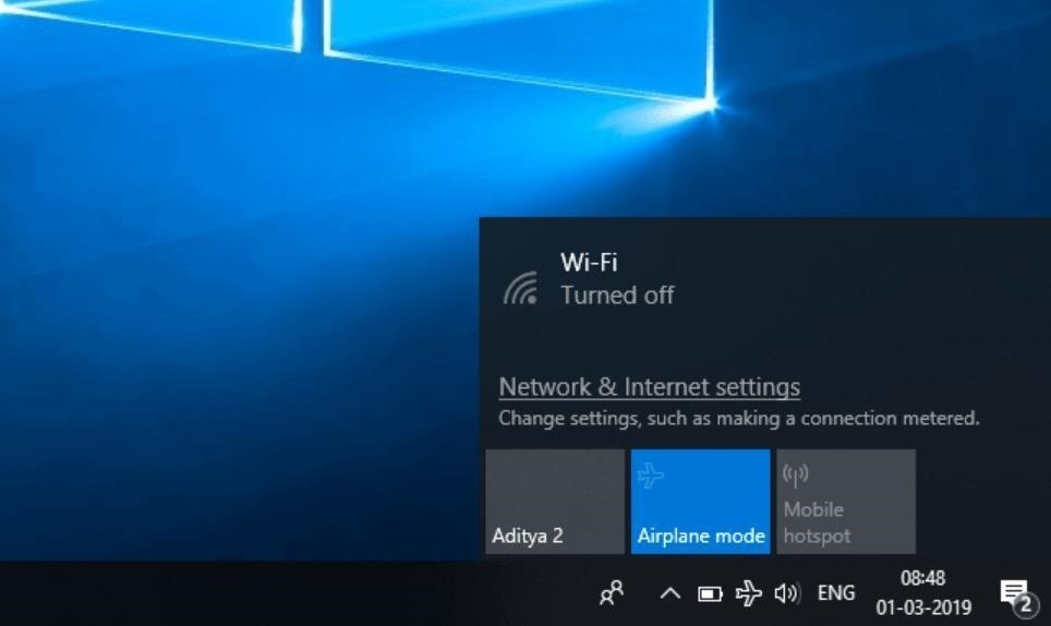 Laptop HP không kết nối được wifi