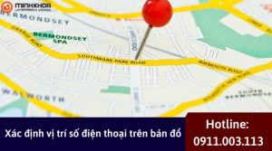 Xac dinh vi tri so dien thoai tren ban do