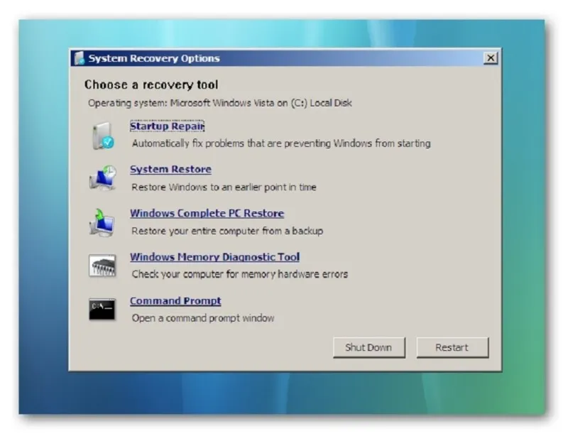 TOP 8 cách sửa lỗi Windows error recovery đơn giản, hiệu quả 15 Windows error recovery 13