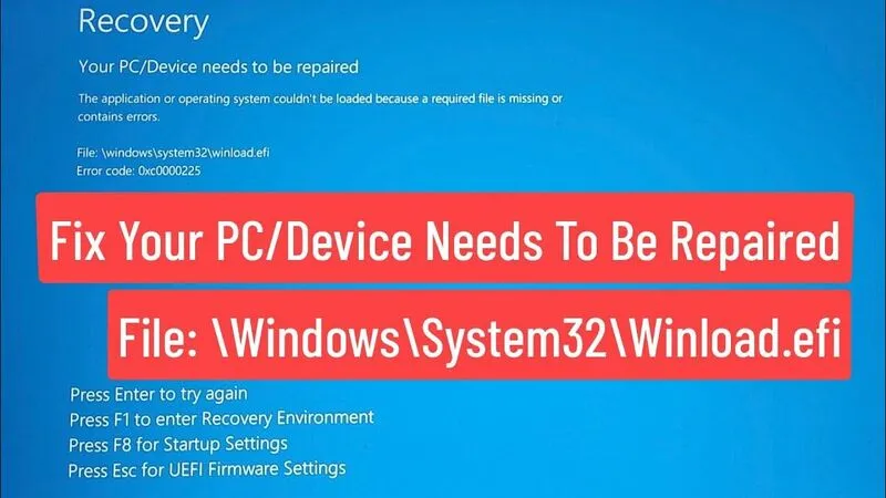 TOP 8 cách sửa lỗi Windows error recovery đơn giản, hiệu quả 6 Windows error recovery 16