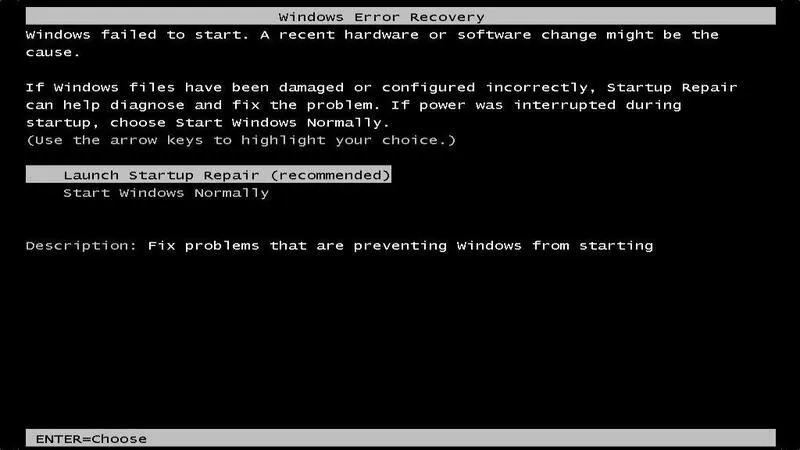 TOP 8 cách sửa lỗi Windows error recovery đơn giản, hiệu quả 41 Windows error recovery 2