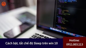 Cach bat tat che do Sleep tren win 10