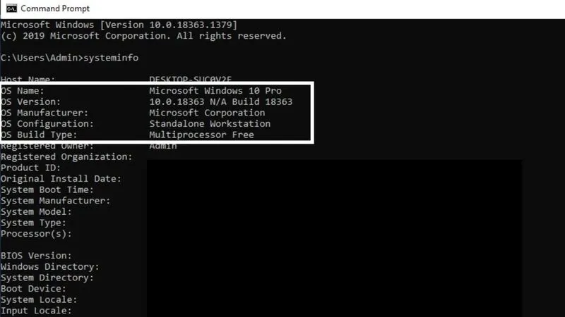 Cach kiem tra phien ban Windows 10 8