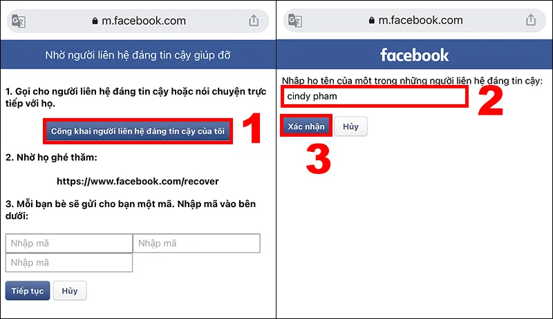 Cach lay lai facebook khong can ma xac nhan 15