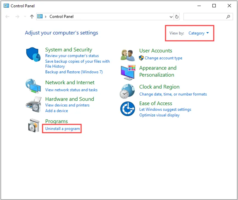 Cach xoa ung dung tren may tinh Windows 10 15