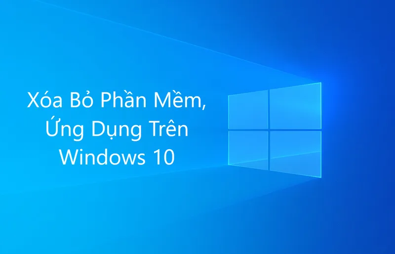 Cach xoa ung dung tren may tinh Windows 10 9