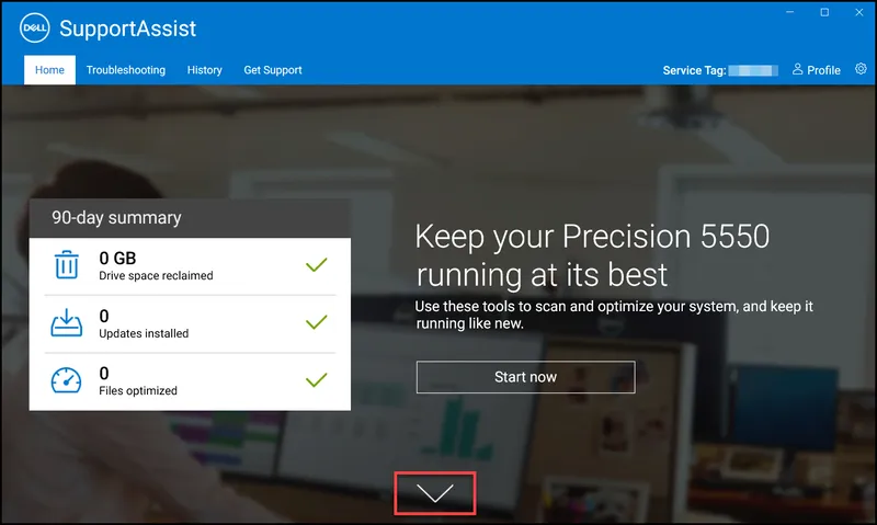 Check Service Tag Dell 11