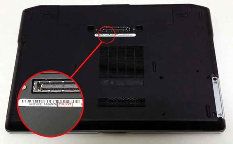 Check Service Tag Dell 20