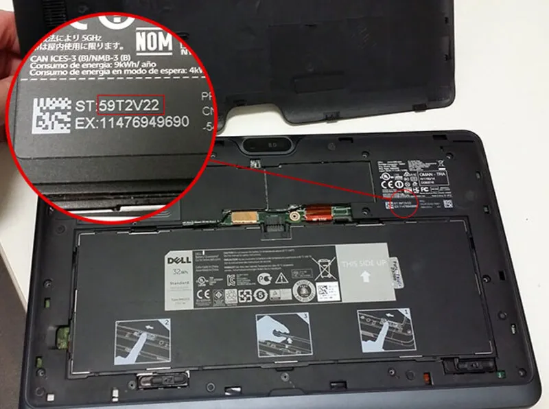 Check Service Tag Dell 23