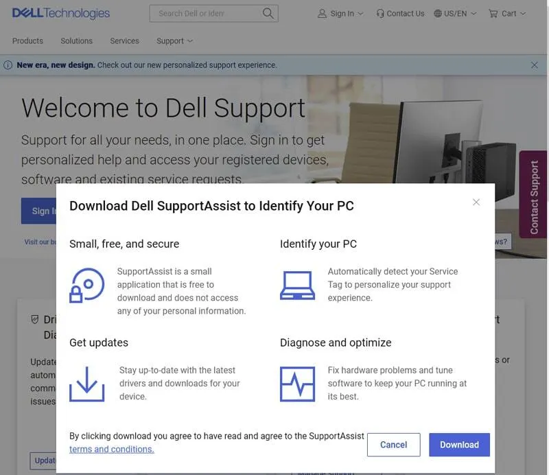Check Service Tag Dell 5