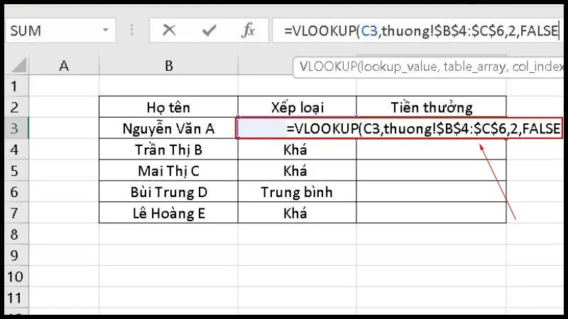 Dia chi tuyet doi trong excel la gi 2