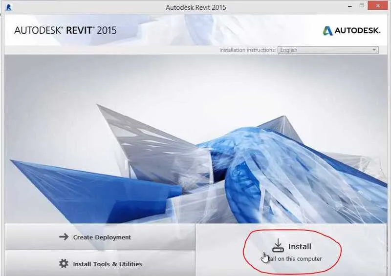 Hướng dẫn cài đặt Autodesk Revit 2015