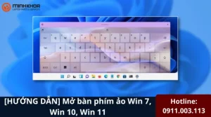 Mo ban phim ao Win 7 2