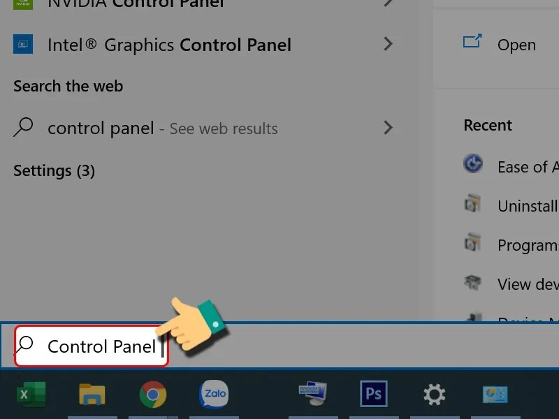 Mo ban phim ao Win 7 7