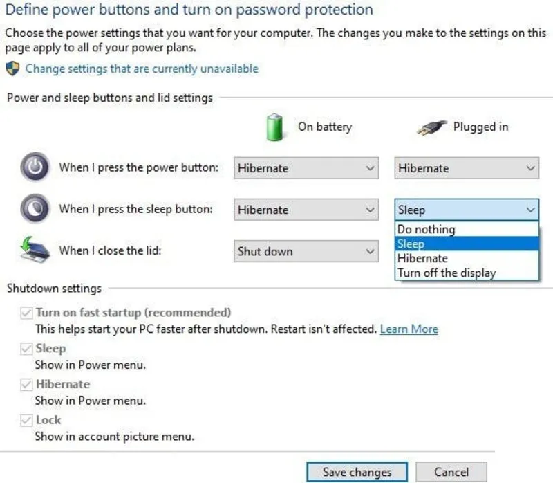Cách bật, tắt chế độ Sleep win 10 16 Tat che do Sleep Win 10 1