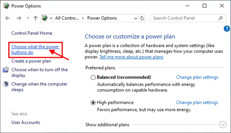 Cách bật, tắt chế độ Sleep win 10 15 Tat che do Sleep Win 10 11