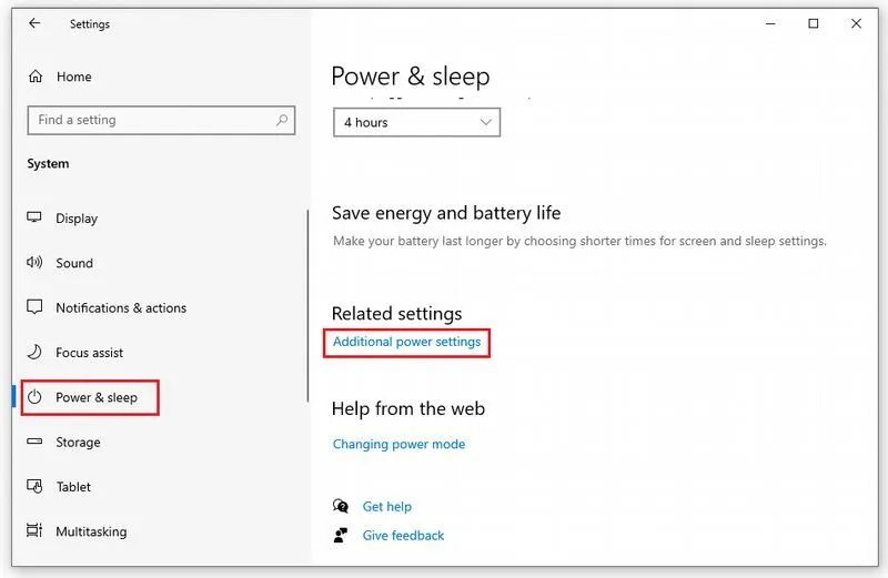 Cách bật, tắt chế độ Sleep win 10 17 Tat che do Sleep Win 10 15