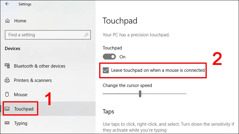 Touchpad bi do 14