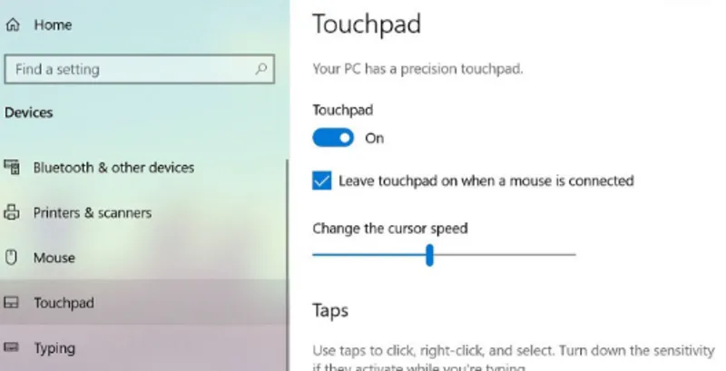 Touchpad bi do 6